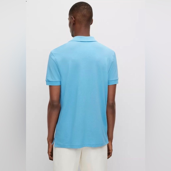 BOSS modern-fit polo shirt with logo embroidery - Picture 3 of 16